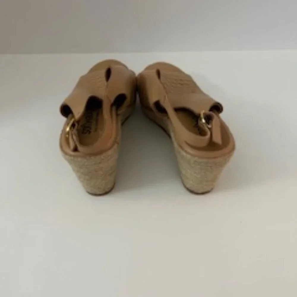 Softwalk Women's Leather Wedge Sandals 8N